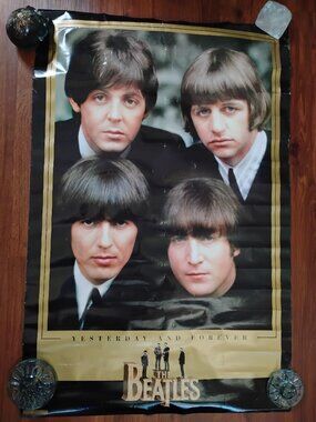 Vintage The Beatles Yesterday And Forever Poster